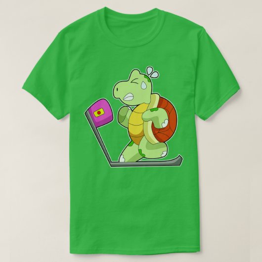 Turtle Fitness loopband T-shirt (Design voorkant)