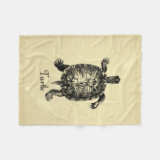  TURTLE FLEECE DEKEN (Voorkant (Horizontaal))