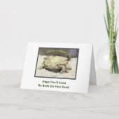 TURTLE FLIPPED ON BACK/SORRY ABOUT ONGEVALLEN KAART (Voorkant)