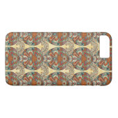 Turtle Floral Pattern Case-Mate iPhone Case (Achterkant (Horizontaal))
