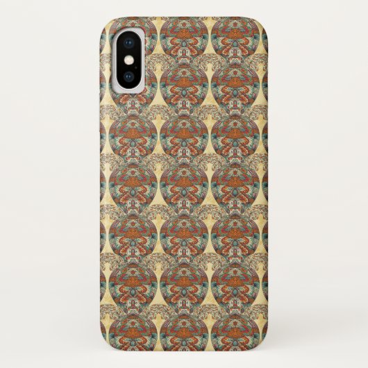 Turtle Floral Pattern Case-Mate iPhone Case (Achterkant)
