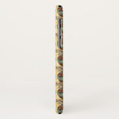 Turtle Floral Pattern Case-Mate iPhone Case (Achterkant/links)