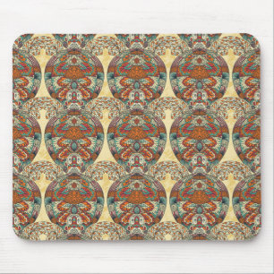 Turtle Floral Pattern Muismat