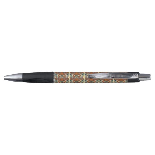 Turtle Floral Pattern Pen (Achterkant)