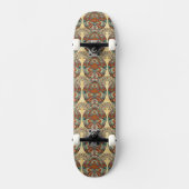 Turtle Floral Pattern Persoonlijk Skateboard (Voorkant)