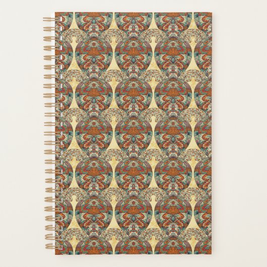 Turtle Floral Pattern Planner (Voorkant)