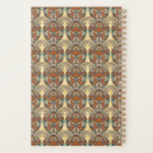 Turtle Floral Pattern Planner (Achterkant)