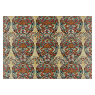 Turtle Floral Pattern Snijplank