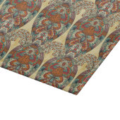Turtle Floral Pattern Snijplank (Hoek)