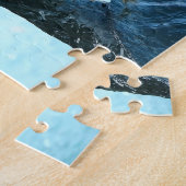 Turtle Fountain Montreal. Legpuzzel (Zijkant)