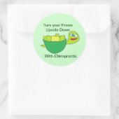Turtle Fun Chiropractie Sticker (Tas)