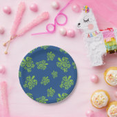 Turtle Green and Blue Party Stuff Papieren Bordje (Feest)
