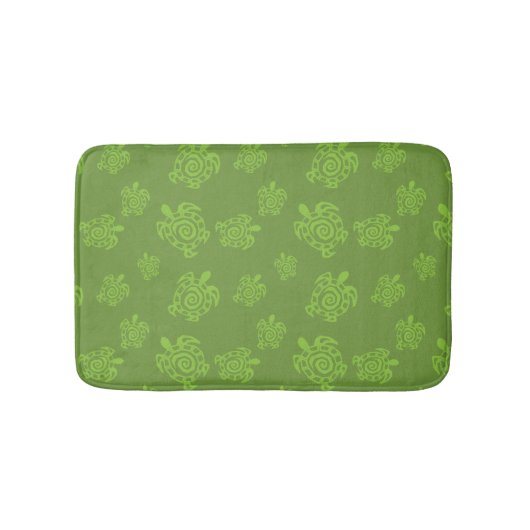 Turtle Green Graphic Badmat (Voorkant)