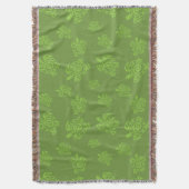 Turtle Green Graphic Deken (Voorkant Verticaal)