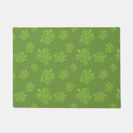 Turtle Green Graphic Deurmat (Voorkant)