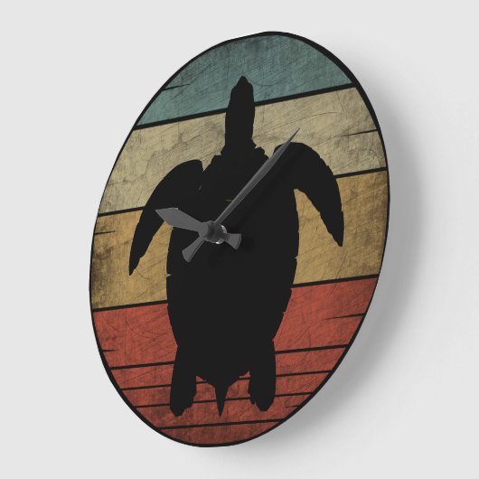  TURTLE GROTE KLOK (Hoek)