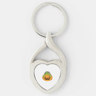 Turtle Halloween Pompoen Klassiek T-shirt_1 Sleutelhanger