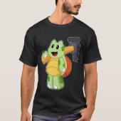 Turtle Handyman Hammer T-shirt (Voorkant)
