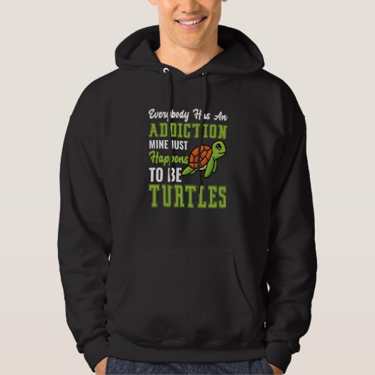 Turtle  Happens To Be Turtles Sea Turtle Ocean Hoodie (Voorkant)