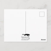 Turtle High Briefkaart (Achterkant)