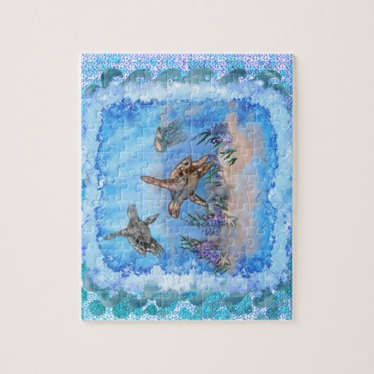 Turtle Homeward Legpuzzel (Verticaal)