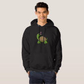 Turtle is in Love Reptile Water Hoodie (Voorkant volledig)