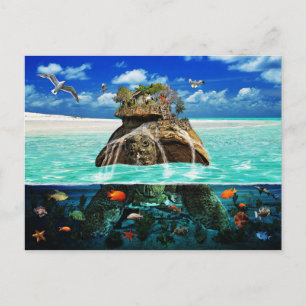 Turtle Island Fantasy Secluded Resort Briefkaart