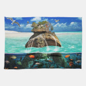 Turtle Island Fantasy Secluded Resort Theedoek (Horizontaal)