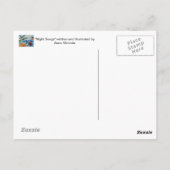 Turtle Island Night Sangen Briefkaart (Achterkant)