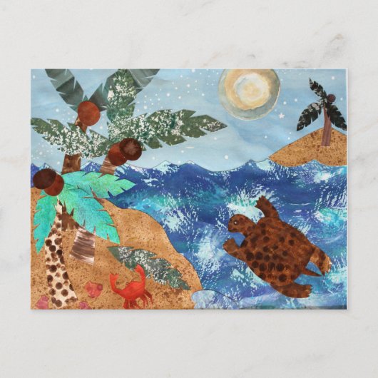 Turtle Island Night Sangen Briefkaart (Voorkant)