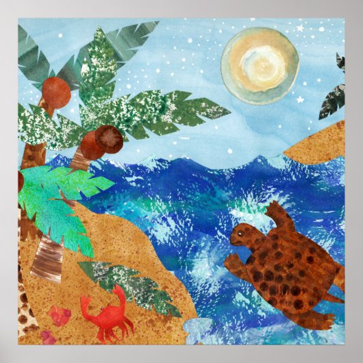 Turtle Island Night Sangen Poster (Voorkant)