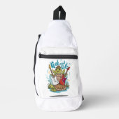 Turtle Jam Session Rock and Roll Sling Bag (Voorkant)