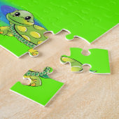 Turtle Jigzaag Puzzle Legpuzzel (Zijkant)