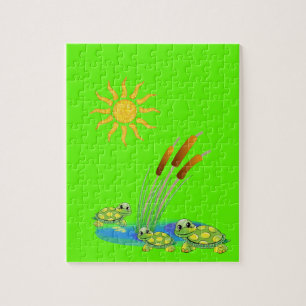Turtle Jigzaag Puzzle Legpuzzel