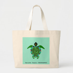 TURTLE - Jumbo canvas tas