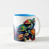 Turtle Karakter mok (Voorkant rechts)