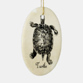 TURTLE KERAMISCH ORNAMENT (Rechts)