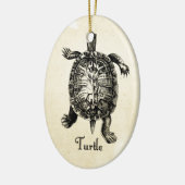 TURTLE KERAMISCH ORNAMENT (Links)