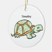 Turtle Keramisch Ornament (Links)