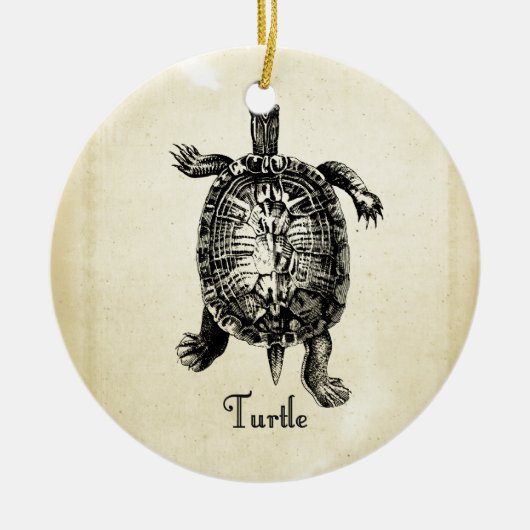  TURTLE KERAMISCH ORNAMENT (Voorkant)