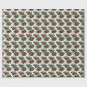 Turtle Kerst Cadeaupapier (Vlak)