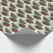 Turtle Kerst Cadeaupapier (Hoek)