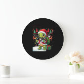 Turtle Kerstlichten Lelijke Kerstman Turtle Kerst Grote Klok (Huis)