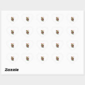 Turtle Kerstlichten Lelijke Kerstman Turtle Kerst  Hart Sticker (Vel)