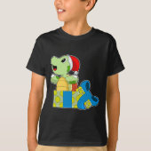 Turtle Kerstpakketten T-shirt (Voorkant)