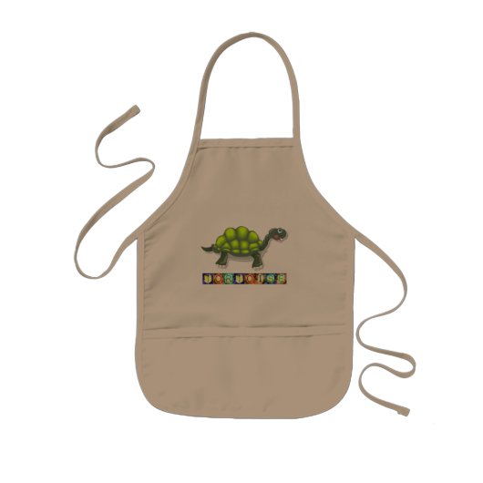 Turtle Kind'Apron Kinder Schort (Voorkant)