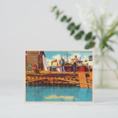 Turtle Kraals  Key West Florida Briefkaart (Staand voorkant)