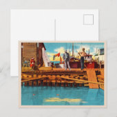 Turtle Kraals  Key West Florida Briefkaart (Voorkant / Achterkant)