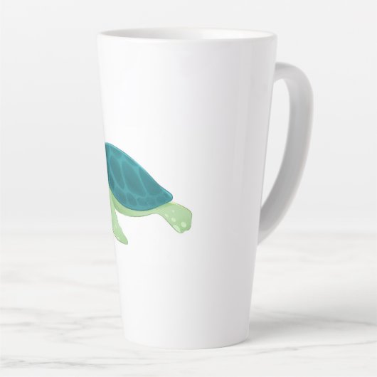 Turtle Latte Mok (Rechterhoek)