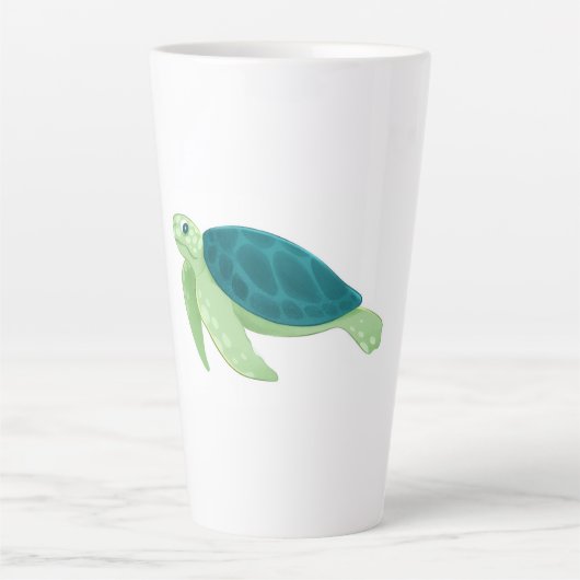 Turtle Latte Mok (Voorkant)